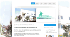 Desktop Screenshot of fysioterapeuttipetrihuttu.fi